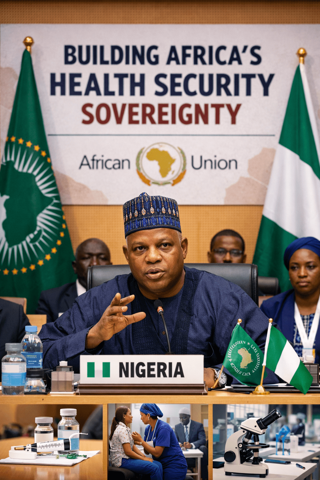Nigeria Leads Call for Africa’s Health Security Sovereignty at AU Summit