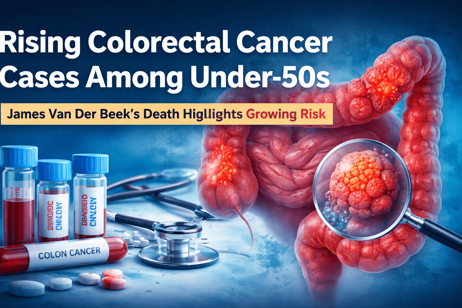 Rising Colorectal Cancer Cases Among Under-50s: James Van Der Beek’s Death Highlights Growing Risk