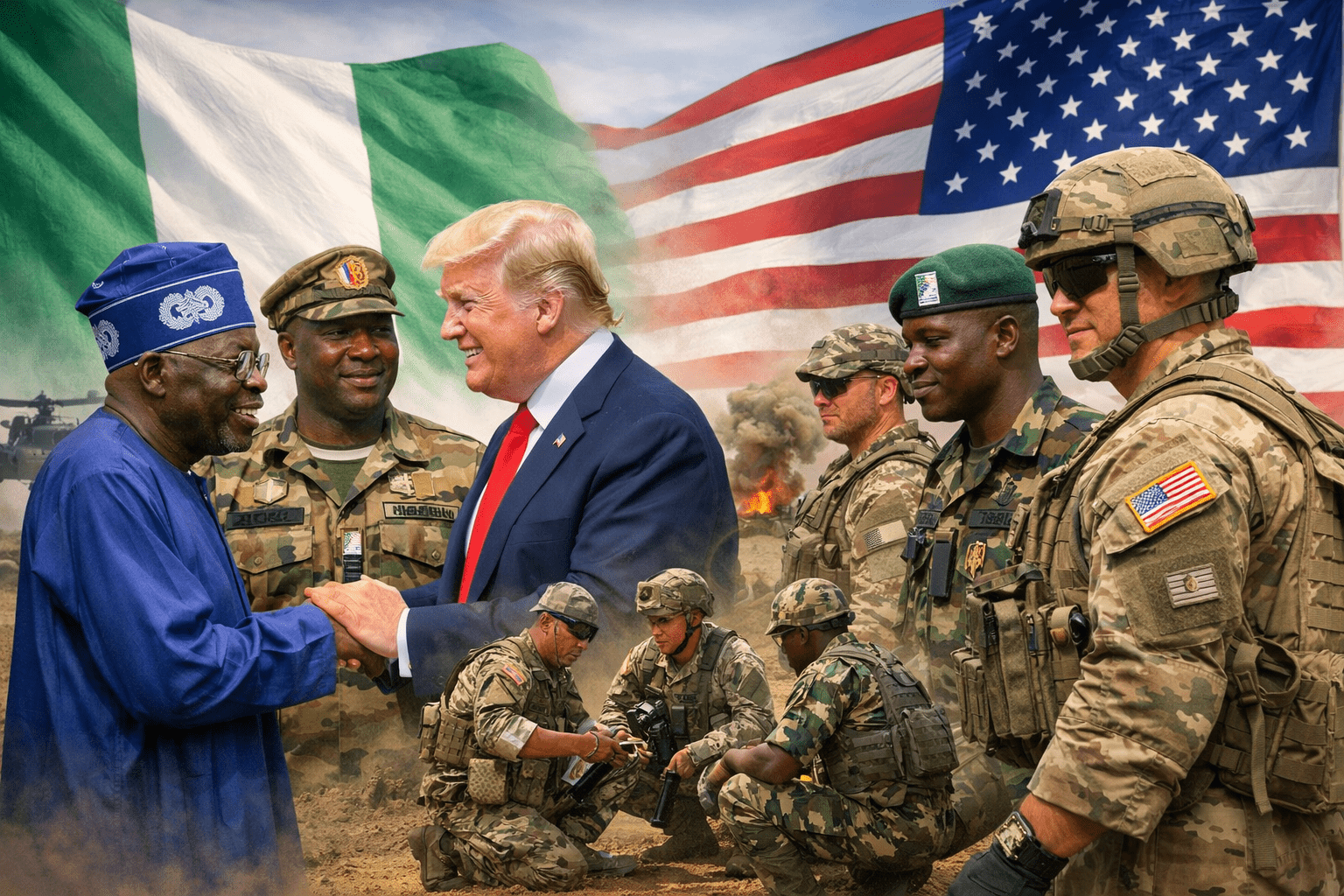 Nigeria–US Security Partnership Deepens with Deployment of 100 American Soldiers