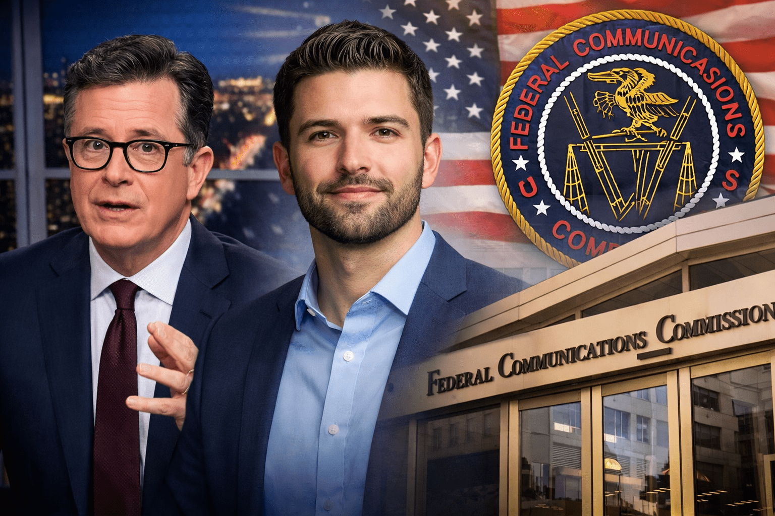 FCC Chair Brendan Carr Responds to Late Show Interview Controversy