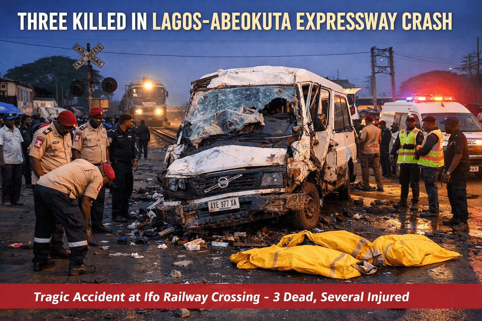 Again, Three Killed in Lagos-Abeokuta Expressway Crash