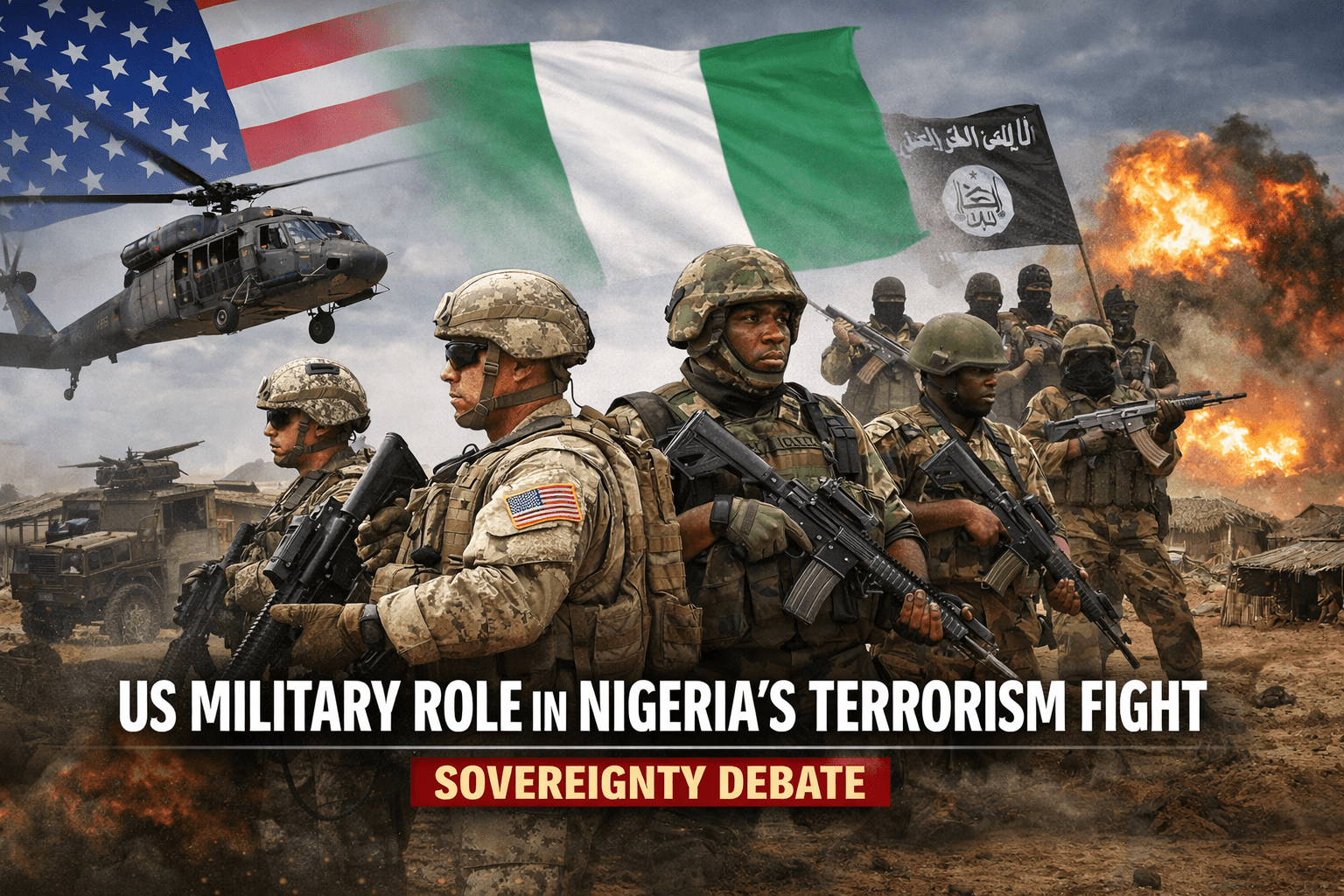 US Military Role in Nigeria Terrorism Fight Sparks Sovereignty Debate