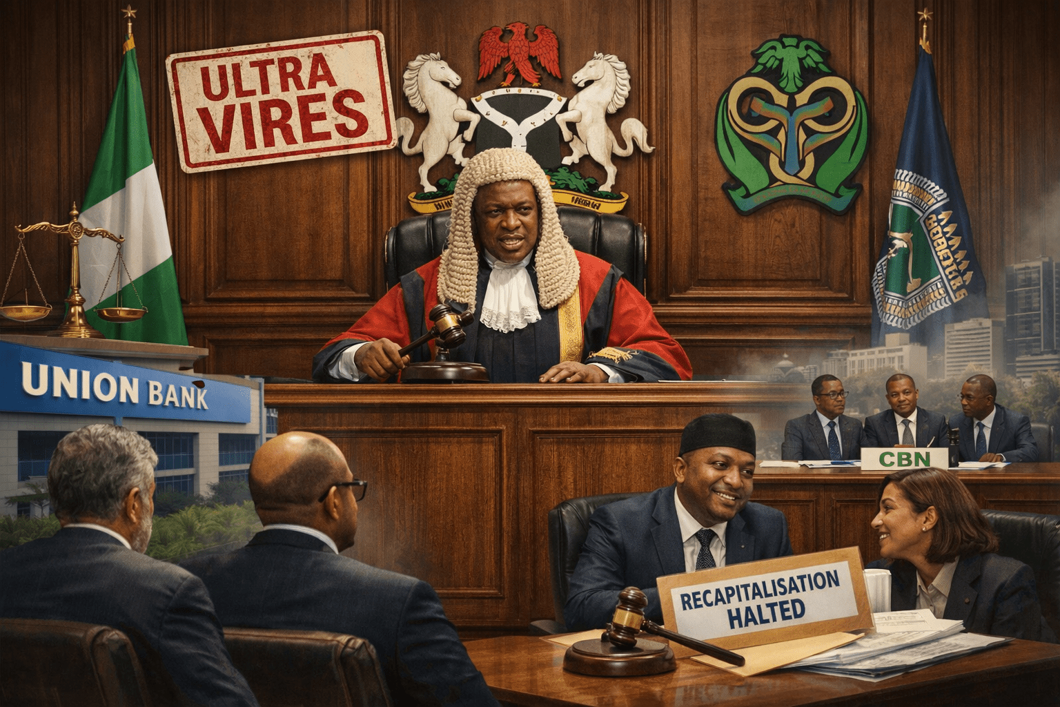 Court Reinstates Union Bank Board, Rules CBN Acted Outside Law