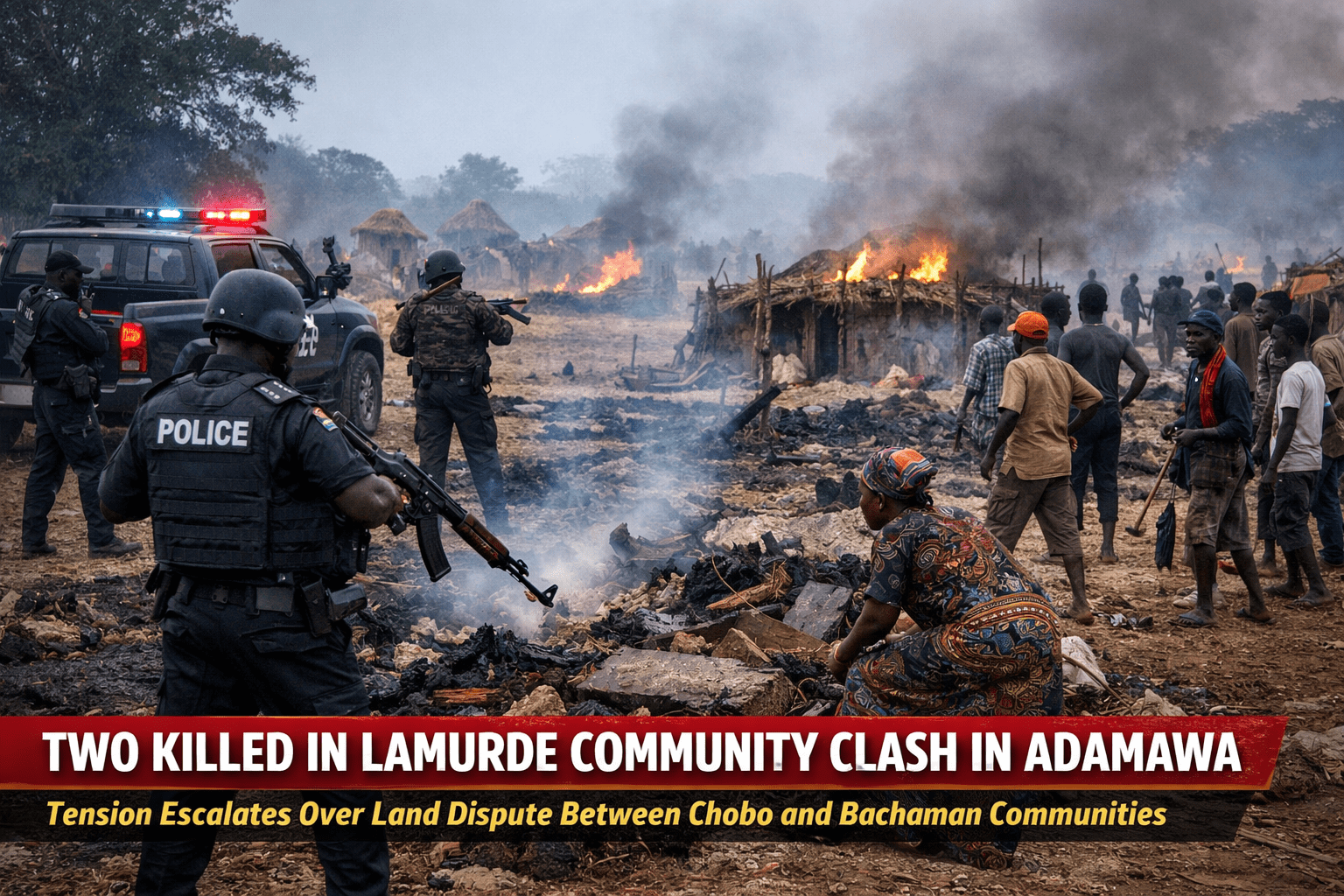 Two Feared Dead in Renewed Lamurde Community Clash in Adamawa