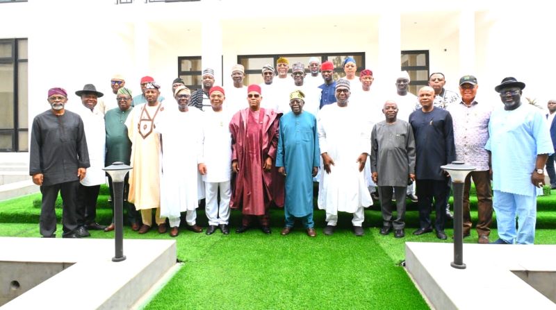 Tinubu Meets Governors, Prioritises Security and Economic Relief