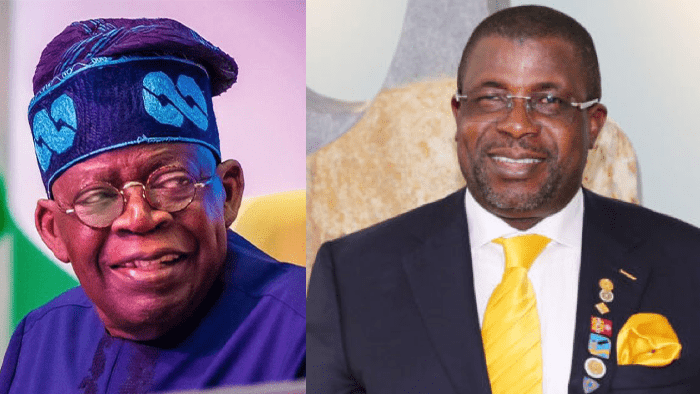 Tinubu Praises Sir Emeka Offor for Donating Medical Books to Nigerian Institutions