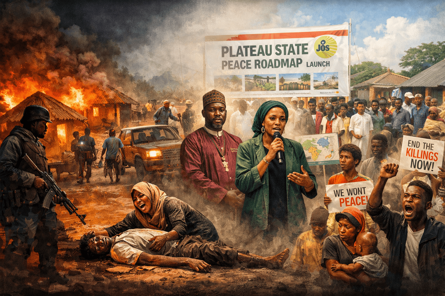 Plateau Launches Peace Roadmap as Gunmen Kill Two in Riyom