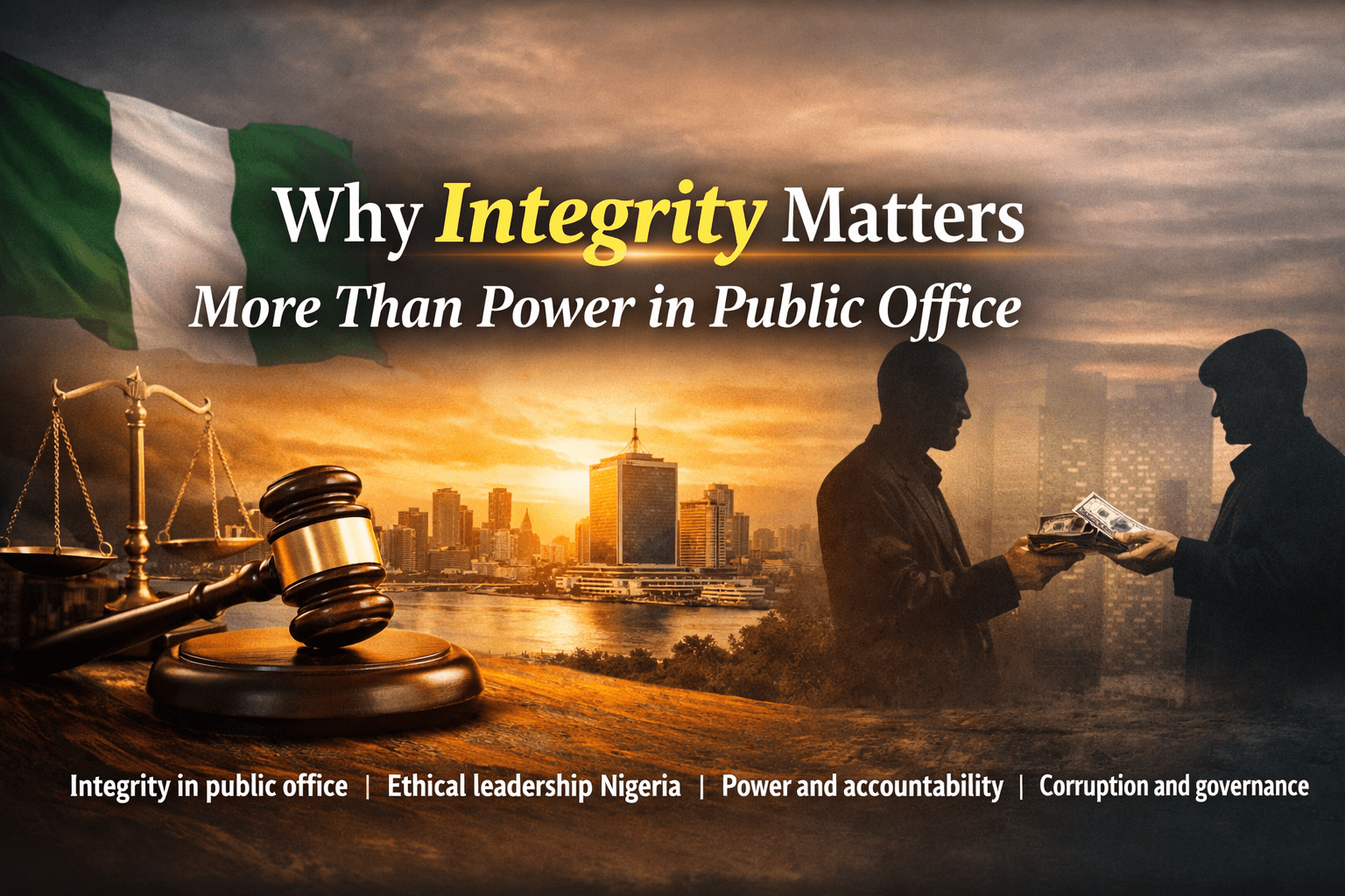 Why Integrity Matters More Than Power in Public Office