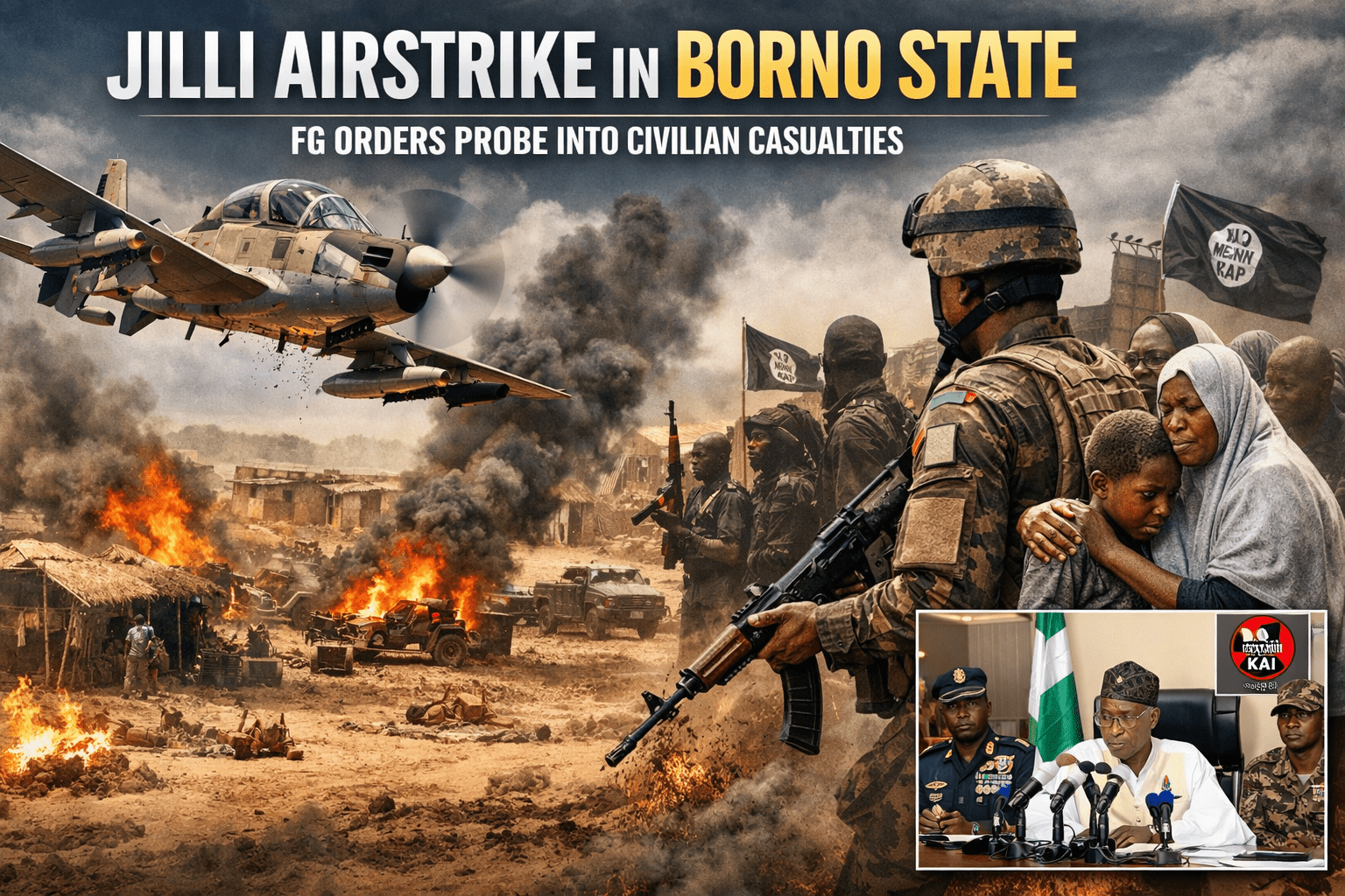 FG Explains Jilli Airstrike, Orders Probe into Civilian Casualties