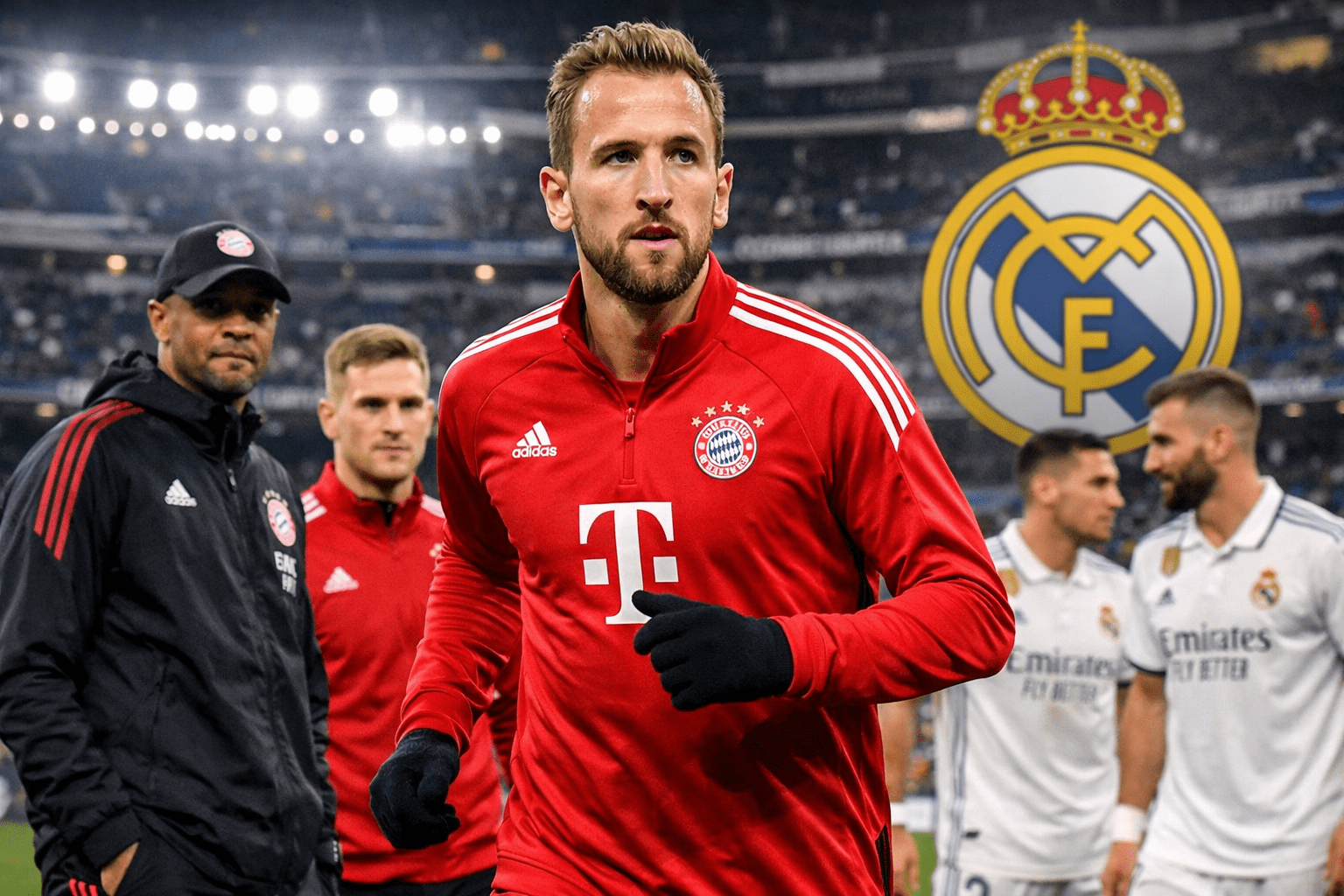 Bayern Munich Await Harry Kane Fitness Boost Ahead of Real Madrid Clash