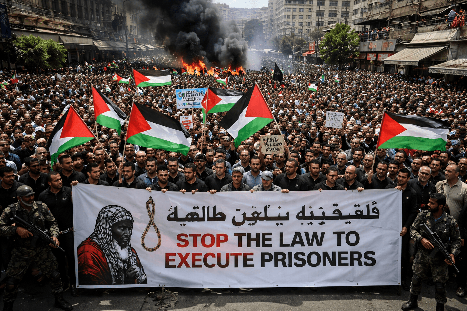 Israeli Law on Death Penalty for Palestinians Sparks West Bank Protests