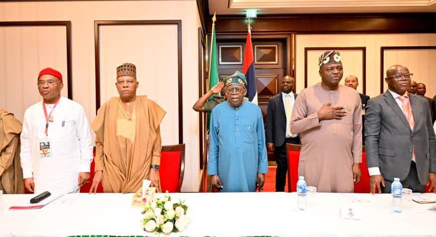 Tinubu Reaffirms Commitment to Nigerians at Renewed Hope Meeting