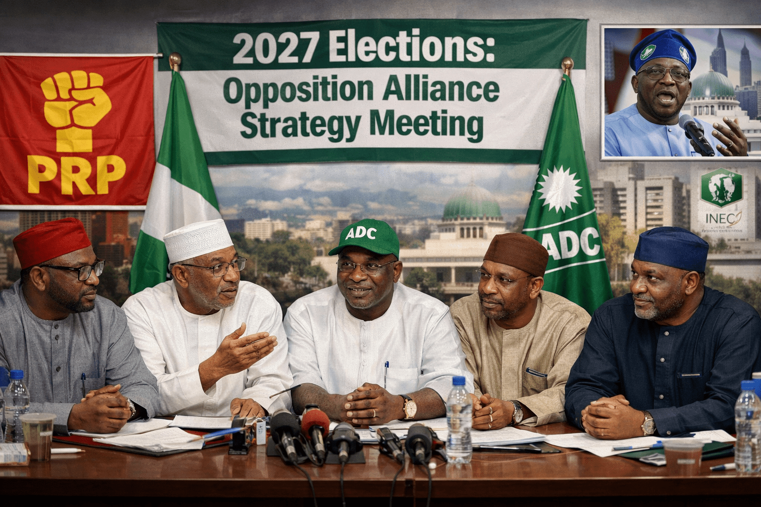 PRP, ADC Forge Alliance Ahead of 2027 Elections Amid Political Tensions