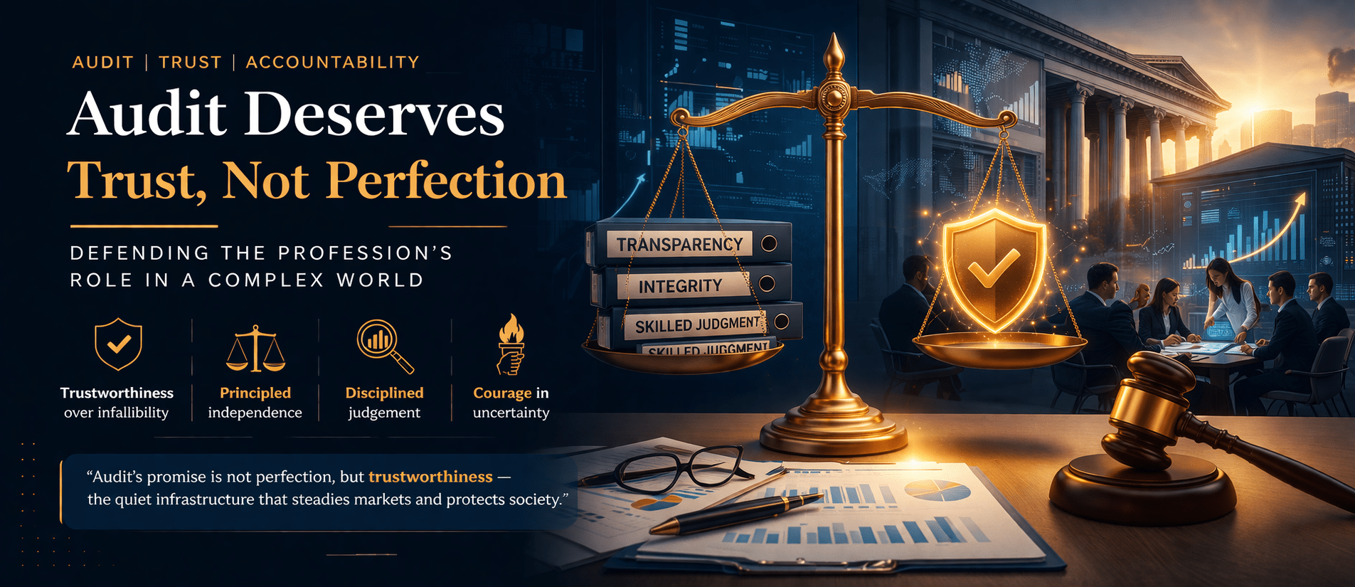 Audit Profession, Trust, and the Problem of Perfection