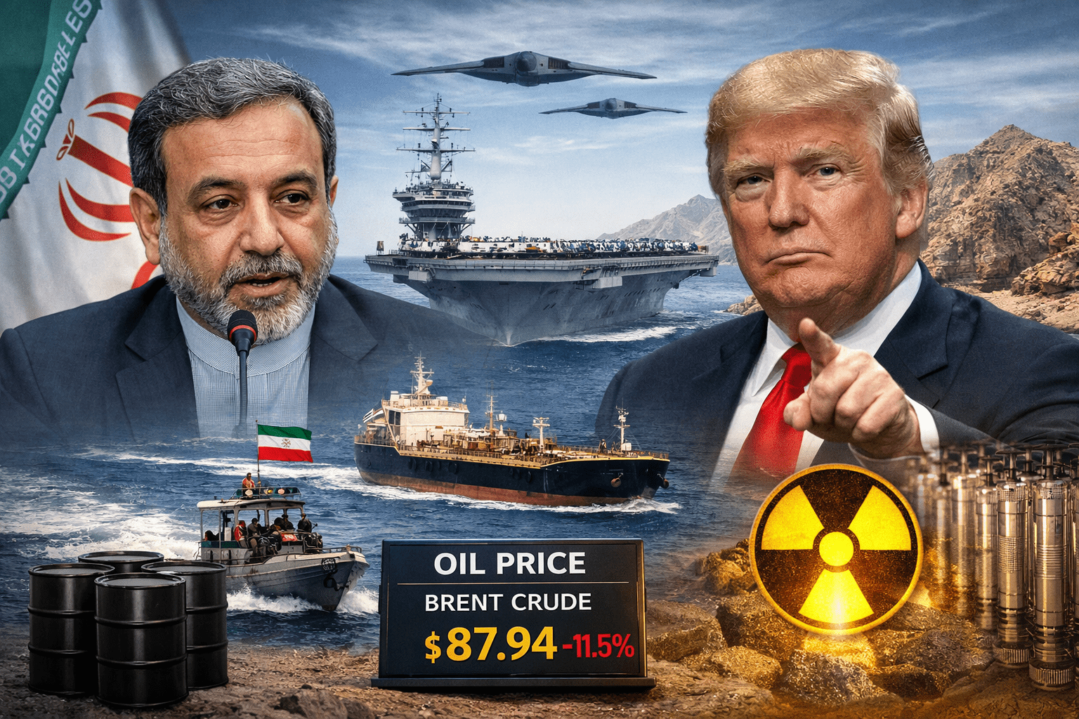 Strait of Hormuz Reopens as Iran and US Signal De-escalation, Oil Prices Drop