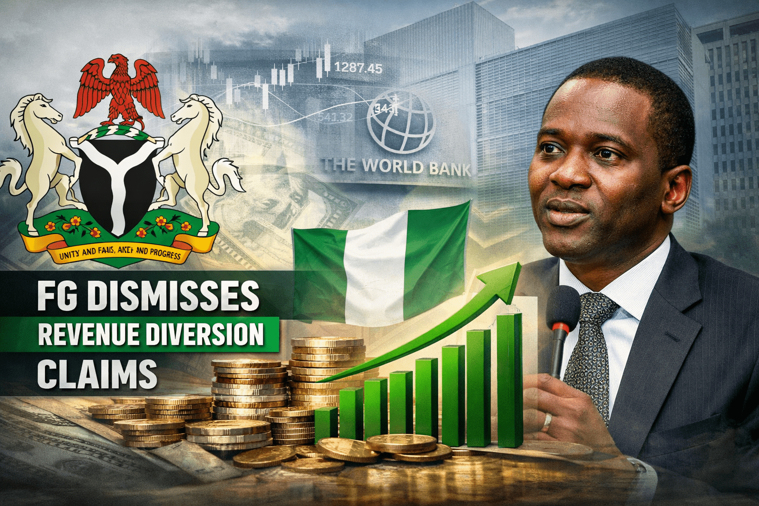 FG Dismisses Claims of Revenue Diversion, Clarifies World Bank Report Findings