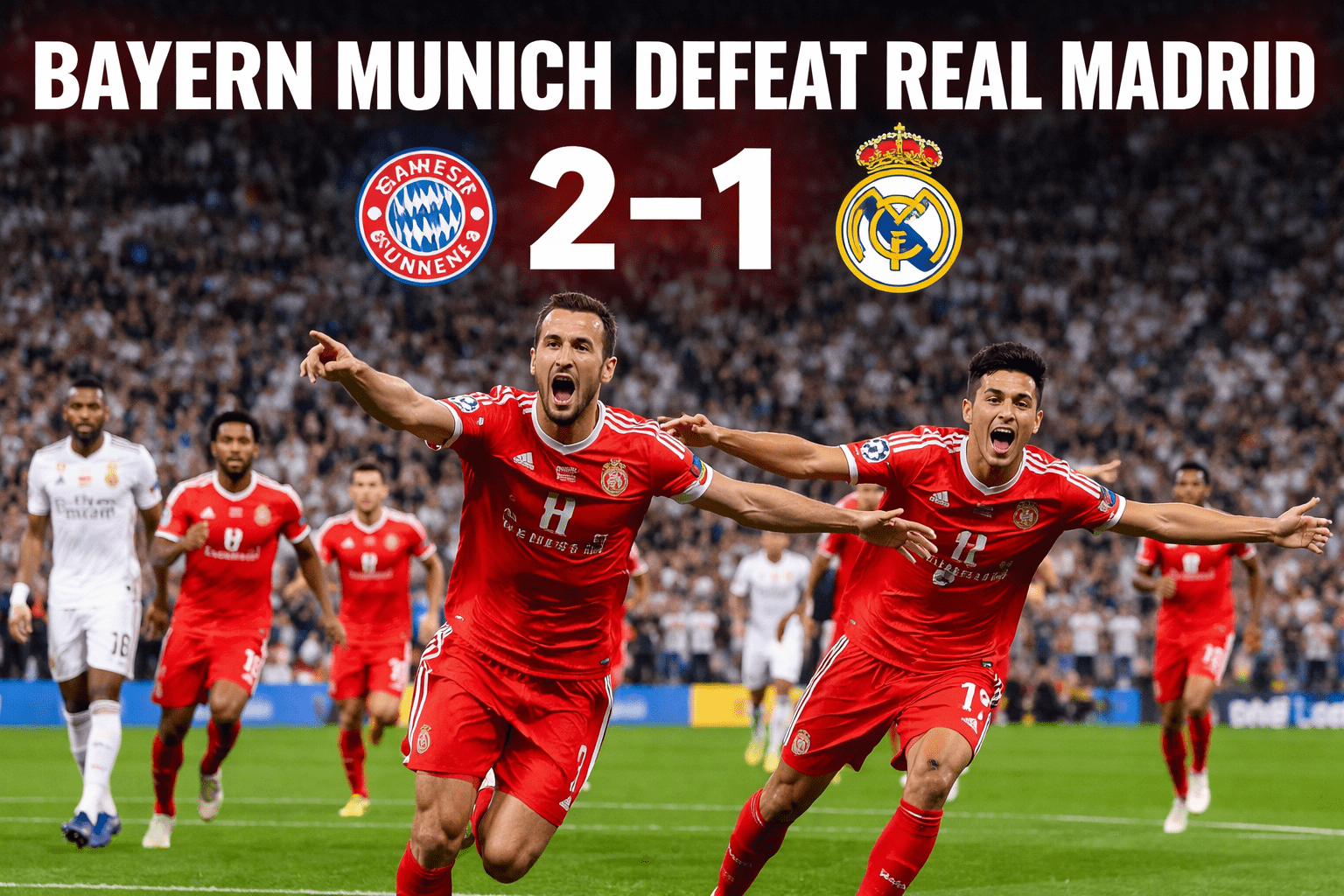 Bayern Munich Edge Real Madrid in Champions League Quarter-Final Thriller