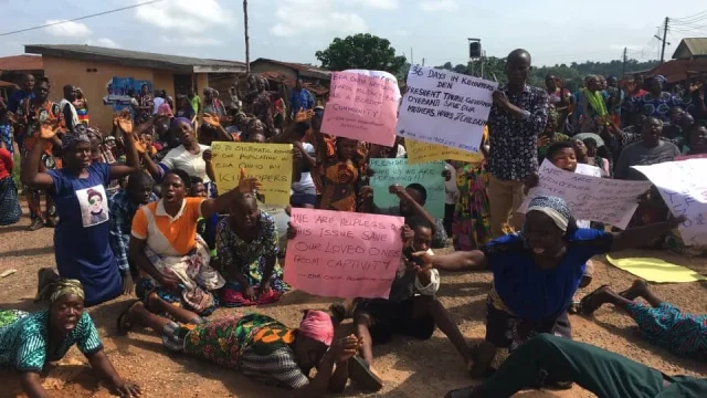Ekiti Community Protests as 16 Kidnapped Worshippers Remain in Captivity Despite N10.5m Ransom Payment