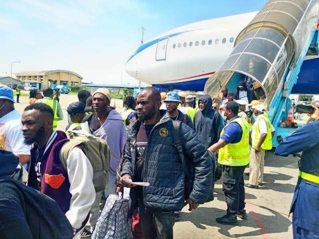 NIS, NEMA Receive 258 Nigerians Evacuated from South Africa