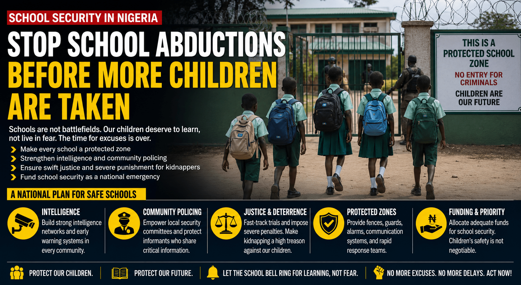 School Security in Nigeria: Ending Abductions Through Prevention and Strong Governance