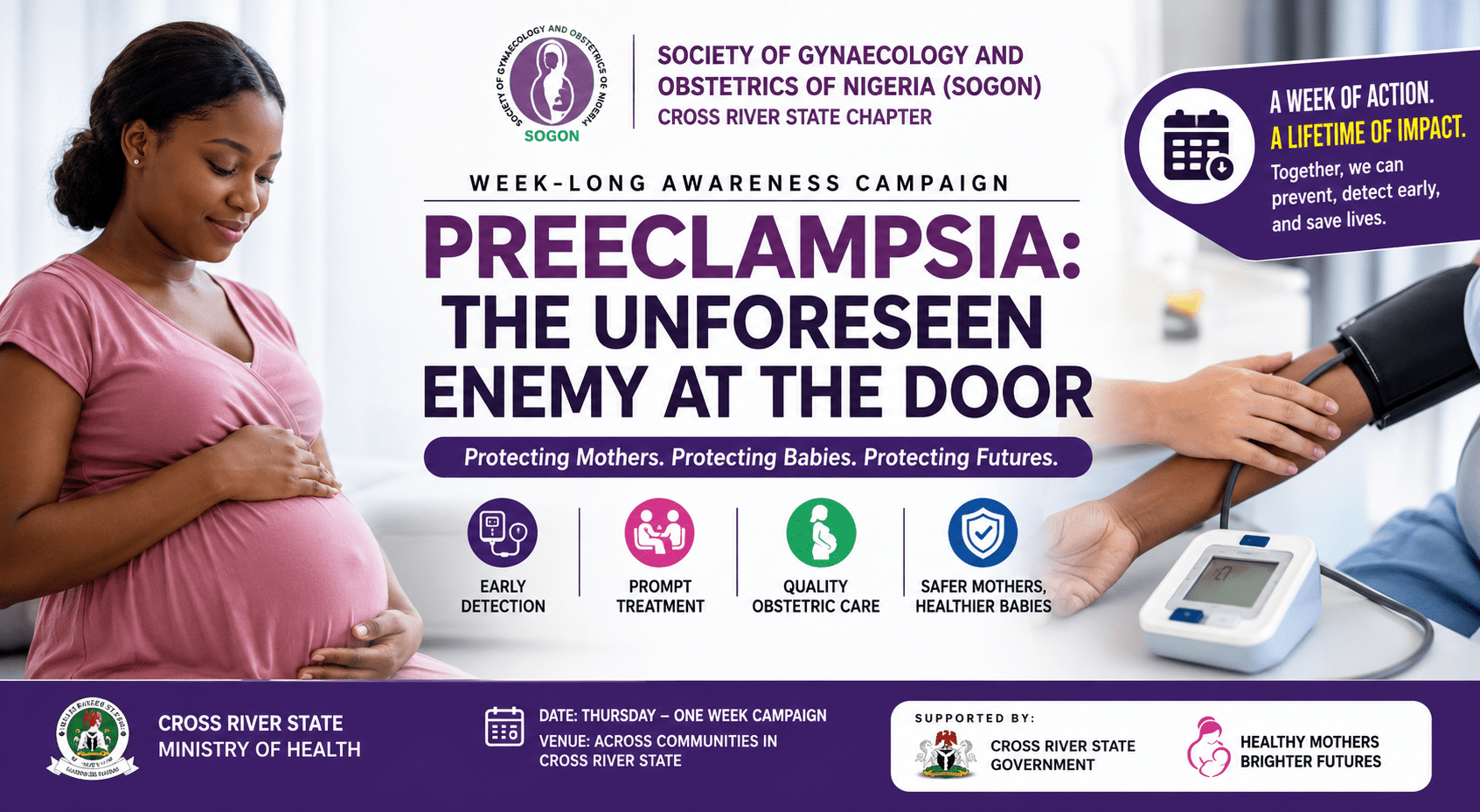 Cross River Launches Week-Long Campaign to Combat Preeclampsia, Reduce Maternal Deaths