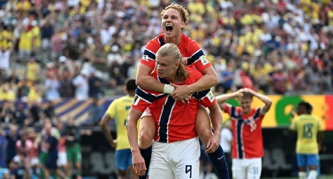 Erling Haaland Brace Sends Norway Past Brazil Into World Cup Quarter-finals