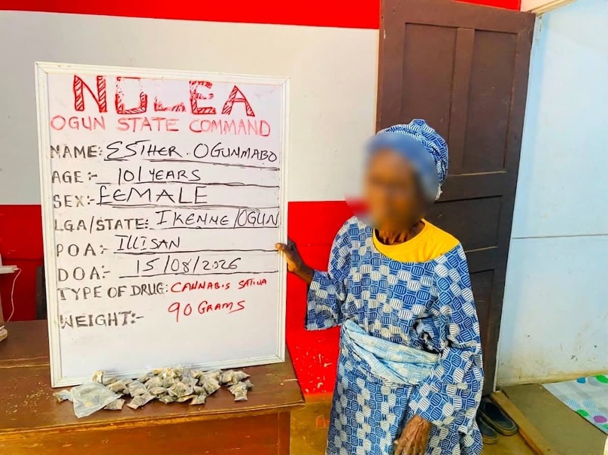 NDLEA Arrests 101-Year-Old Woman, Seizes N4.4bn Thai Loud at Lagos Ports