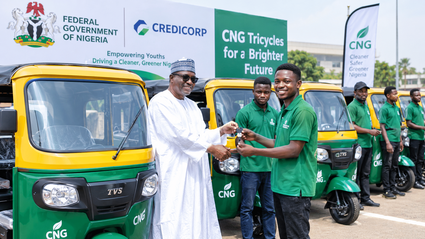 Federal Government Begins Distribution of CNG Tricycles to Nigerian Youths