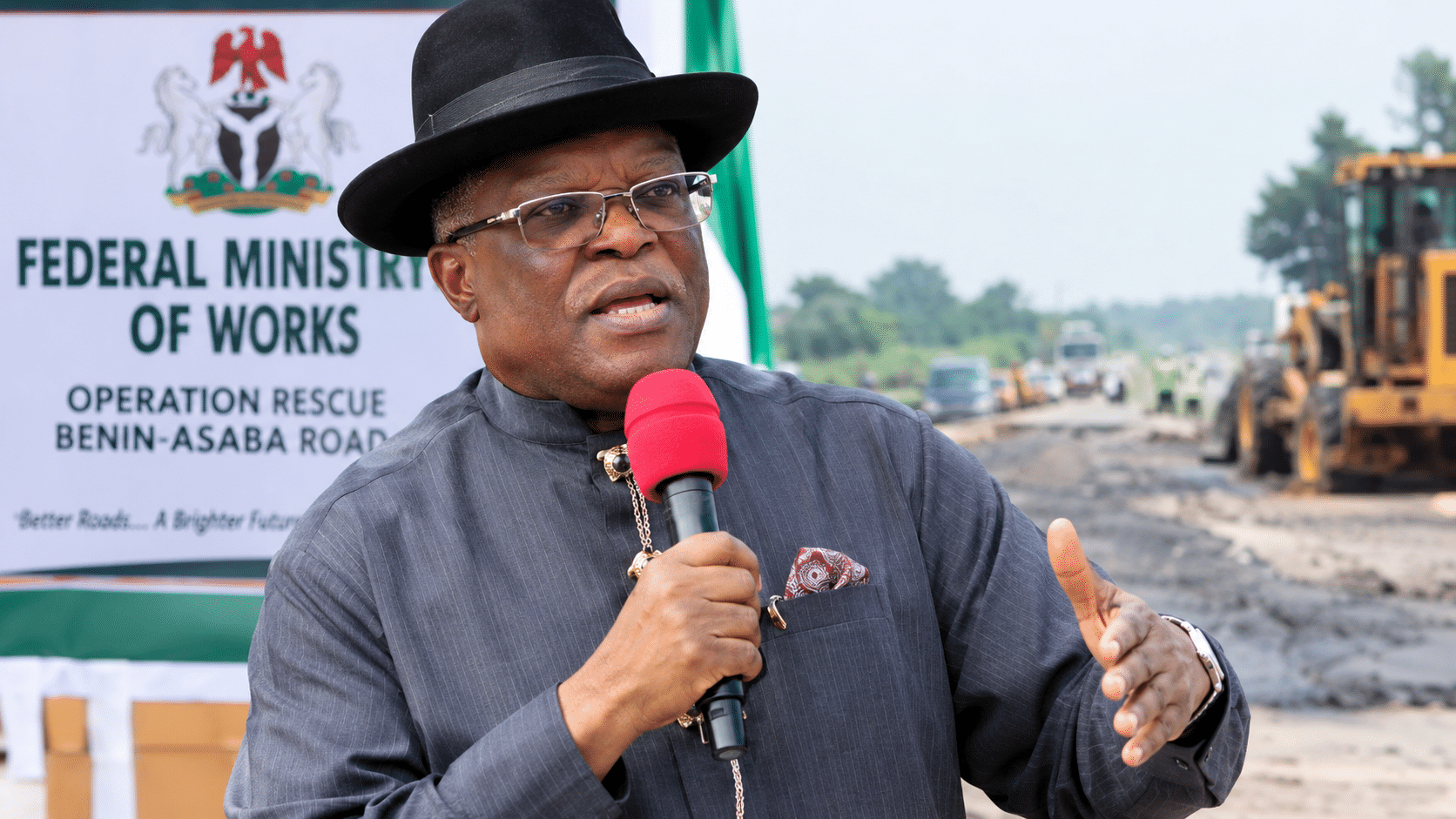 Umahi: FG To Temporarily Intervene In Benin-Asaba Road Reconstruction