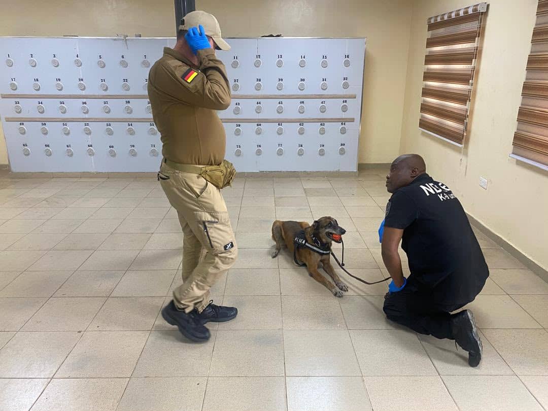 NDLEA Sniffer Dog Handlers Receive Specialised Training From German Experts