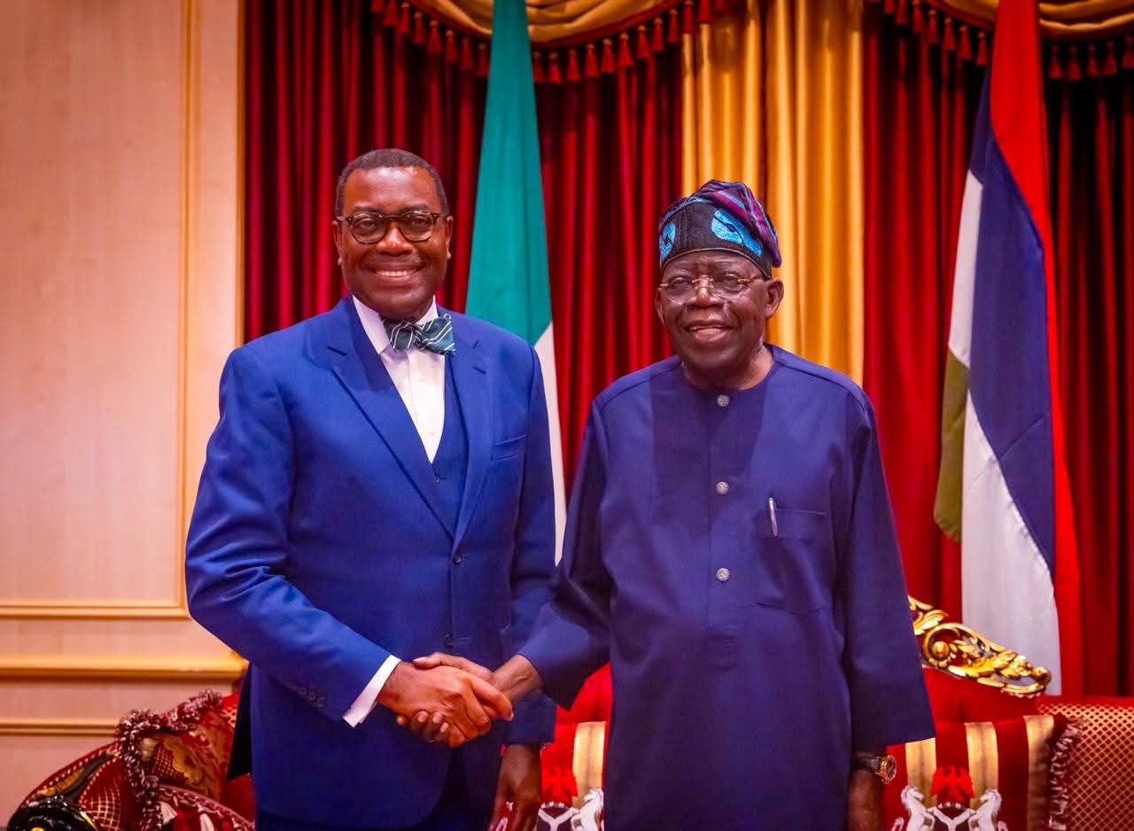 Tinubu Receives Former AfDB President Akinwumi Adesina