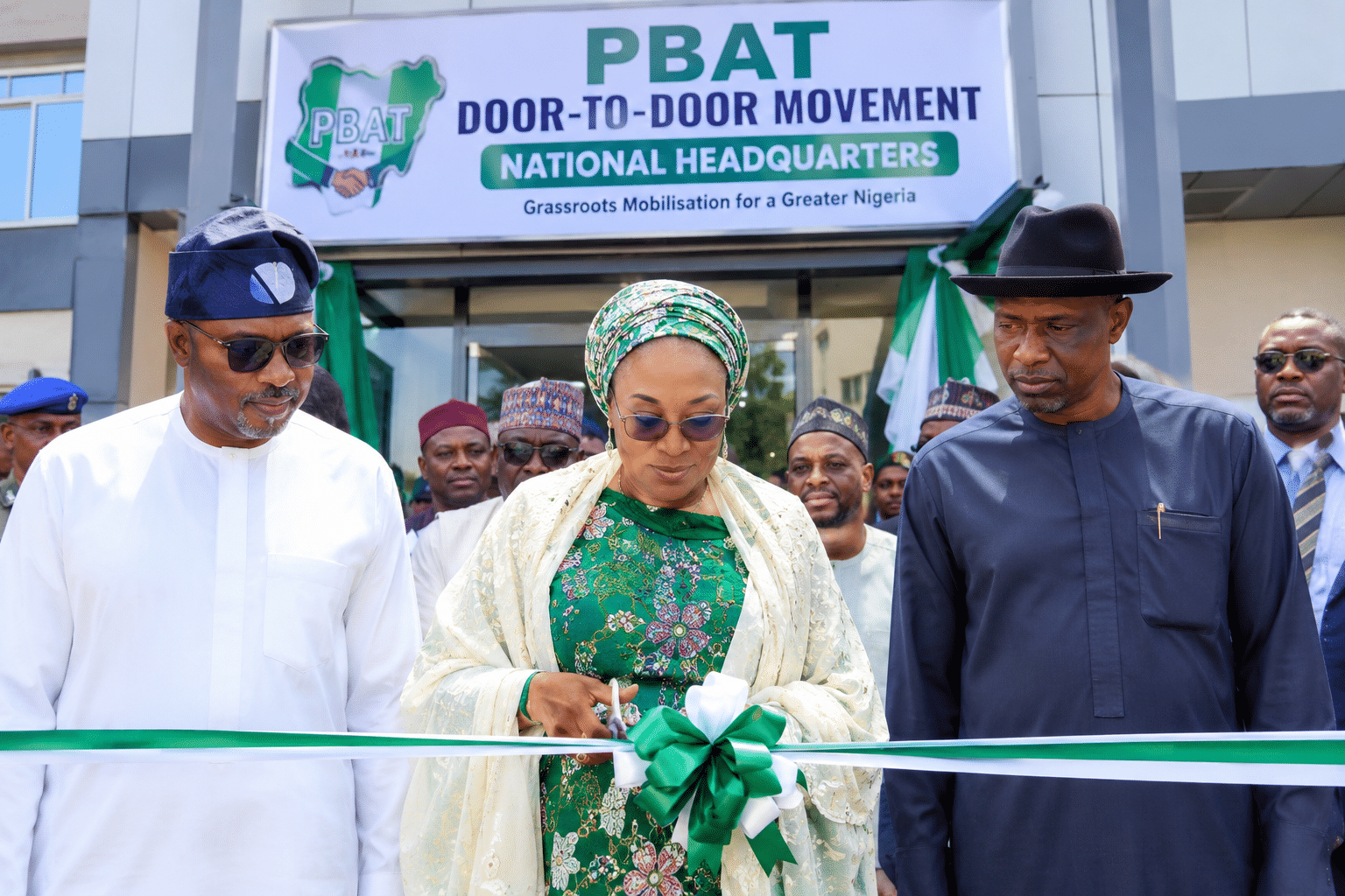 Remi Tinubu, Tompolo Inaugurate PBAT Door-to-Door Movement Headquarters in Abuja