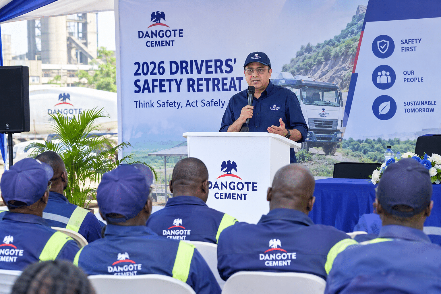 Dangote Cement Drivers Urged to Prioritise Road Safety at Ogun Retreat